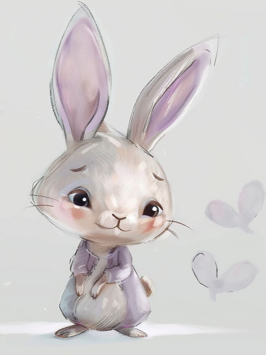 Poster - Loulou Lapin Poster - Loulou Lapin-Posters-OUESO