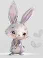 Affiche - Loulou Lapin