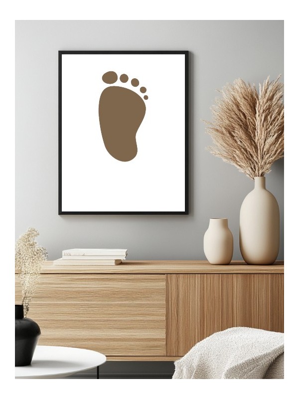 Affiche - Pied soccer