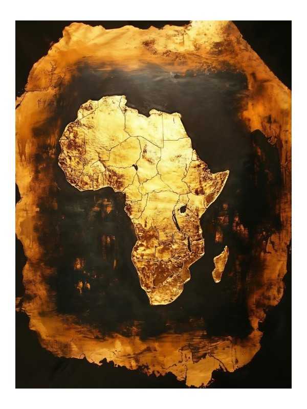 Poster - Africa home - Accueil | Oueso - Contemporary Afro Art