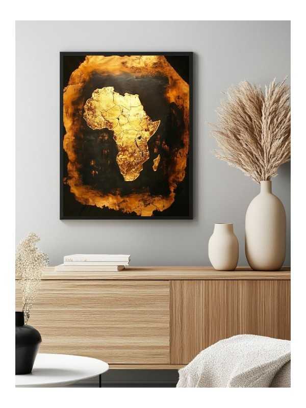Affiche - Africa home - Accueil | Oueso - Art Afro Contemporain Affiche - Africa home - Accueil | Oueso - Art Afro Contemporain