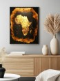 Poster - Africa home - Accueil | Oueso - Contemporary Afro Art