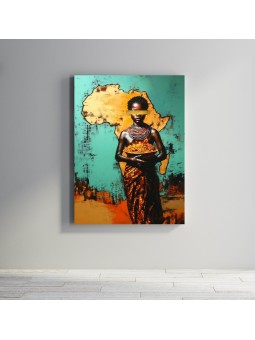 Plexiglas - L'or d'afrique