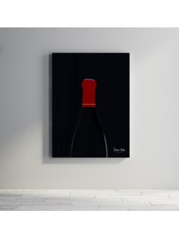 Plexiglas - Black bottle (Beaux art)