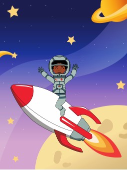 Affiche - Cap vers l’Espace