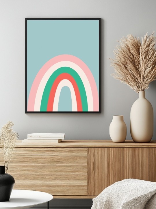 Affiche - Arc en ciel-Accueil-OUESO