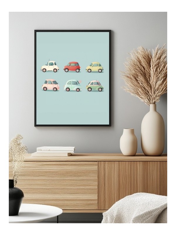 Affiche - La Parade des Autos Affiche - La Parade des Autos