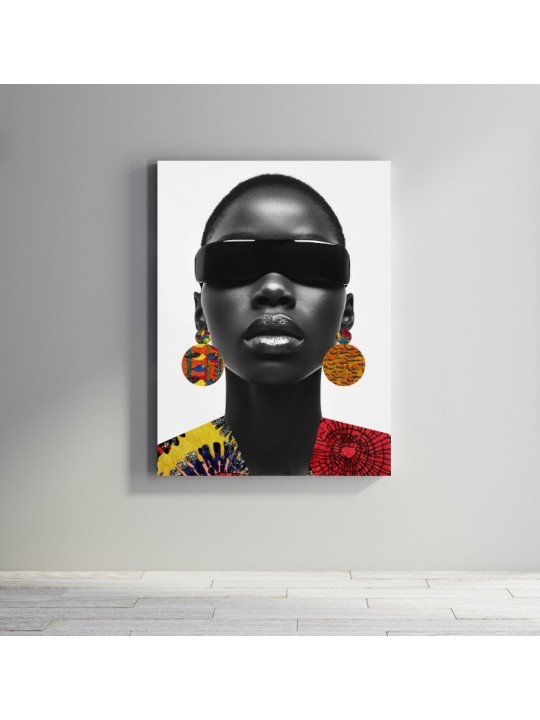 Plexiglas - Unknowable Woman (Wax Pop Art) Plexiglas - Unknowable Woman (Wax Pop Art)-Accueil-OUESO