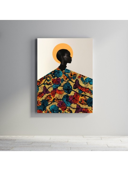 Plexiglas - Radiant Muse (Wax Pop Art) Plexiglas - Radiant Muse (Wax Pop Art)-Accueil-OUESO