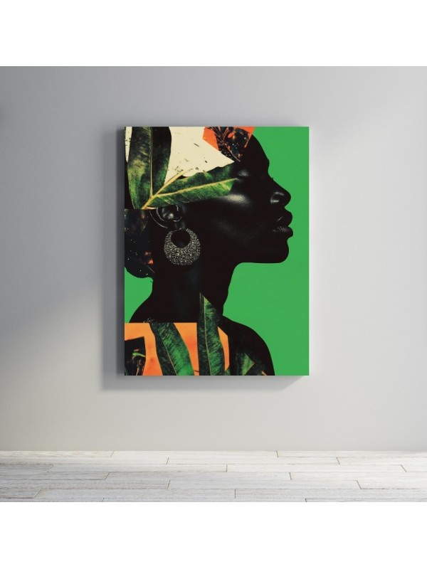 Plexiglas - Green Woman