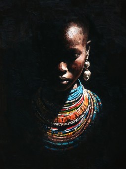 Affiche - Sassa - Accueil | Oueso - Art Afro Contemporain