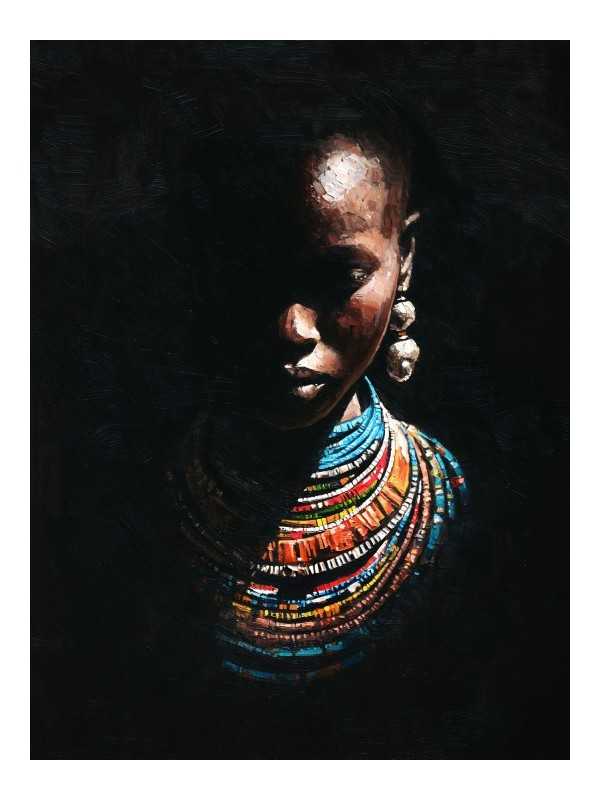 Affiche - Sassa - Accueil | Oueso - Art Afro Contemporain