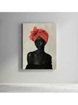 Plexiglas - Femme noire