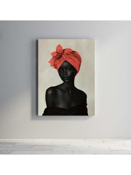 Plexiglas - Femme noire-Accueil-OUESO