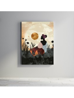 Plexiglas - Peaceful land Mimou