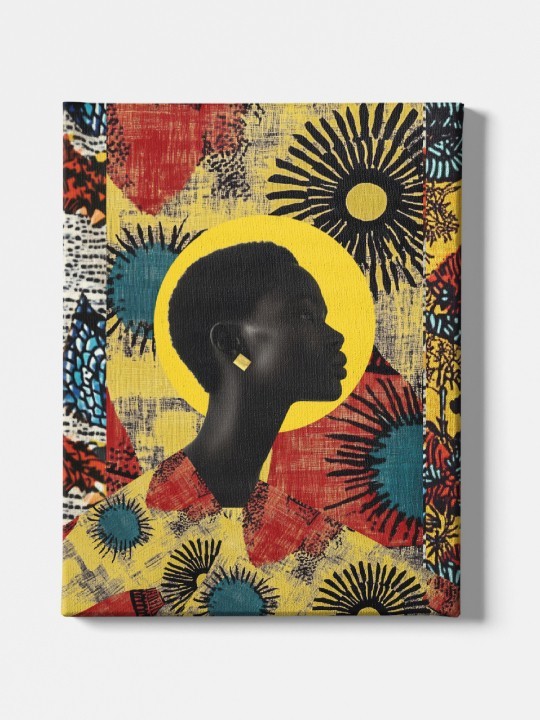 Toile - Wax art (Wax Pop Art)-Accueil-OUESO