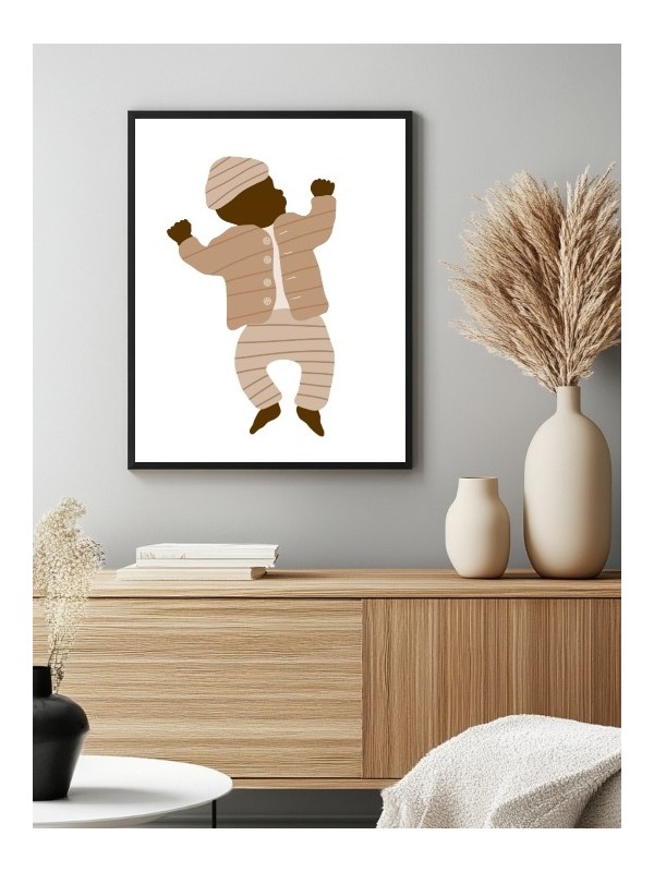 Poster - Nuage Crème