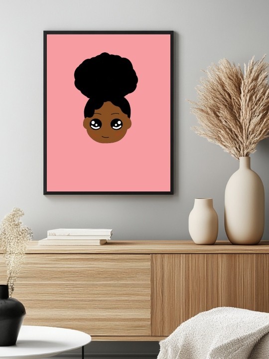 Poster - Bulle Rose-Accueil-OUESO