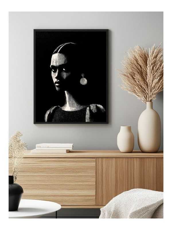 Affiche - Sawe - Accueil | Oueso - Art Afro Contemporain