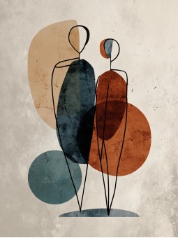 Poster - Cœur Satin