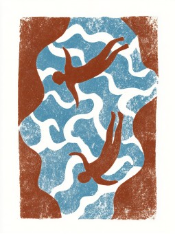 Affiche - Déroute - Accueil | Oueso - Art Afro Contemporain