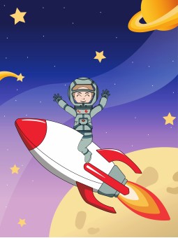 Affiche - Le Voyageur des Étoiles