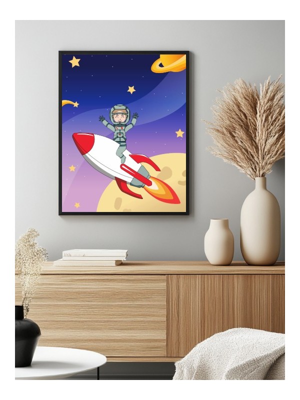 Affiche - Le Voyageur des Étoiles - Accueil | Oueso - Art Afro Cont...