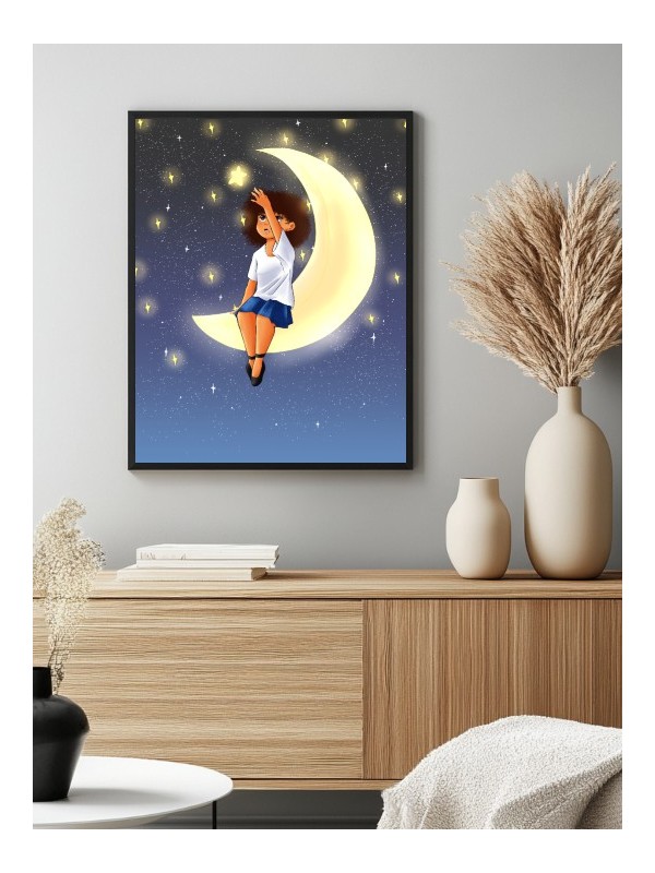 Poster - Bleu Cosmos