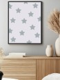Poster - Etoile gris