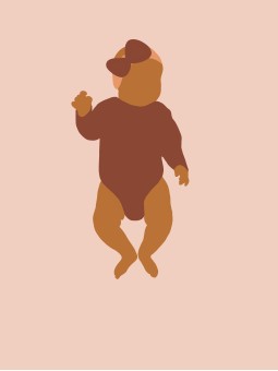 Poster - Bébé Rêveur