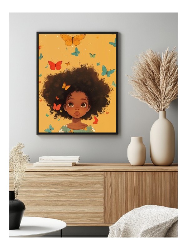 Poster - La Fée aux Papillons