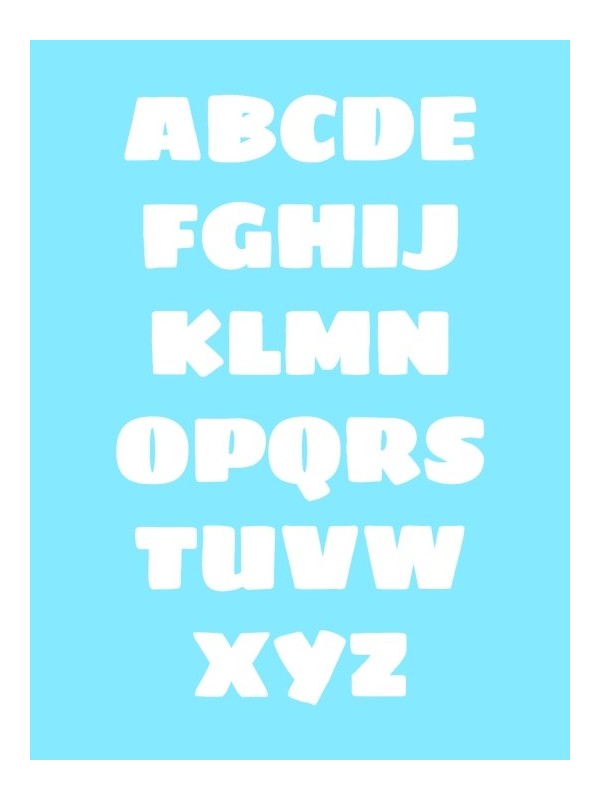 Poster - Alphabet
