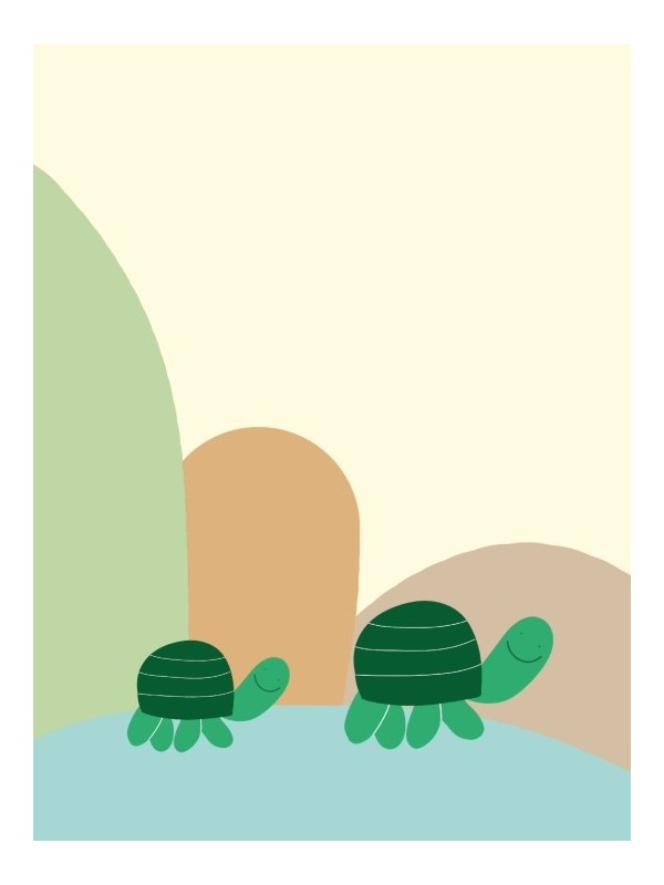 Poster - Tortue