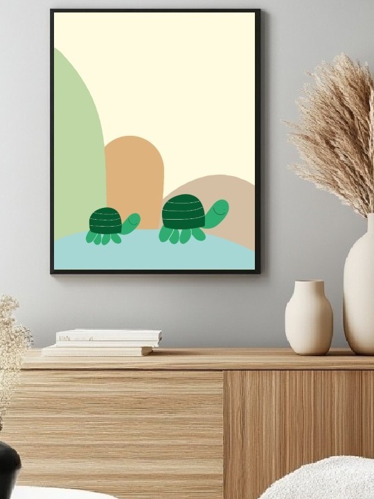 Affiche - Tortue-Affiches-OUESO