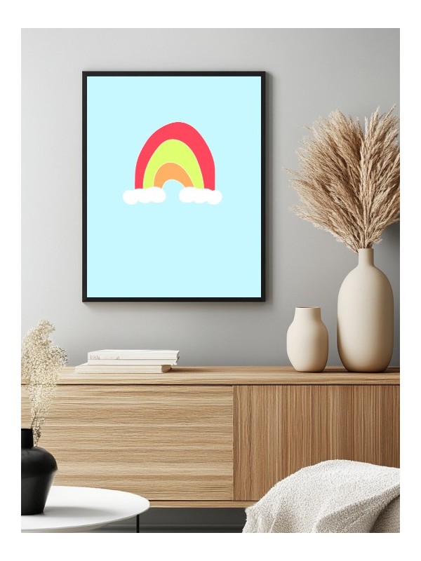 Poster - Nuage Bonheur