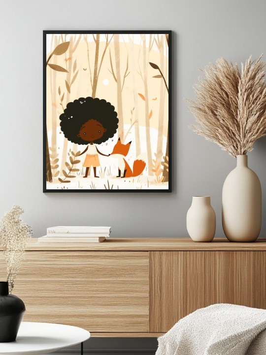 Affiche - La Fille des Bois-Affiches-OUESO