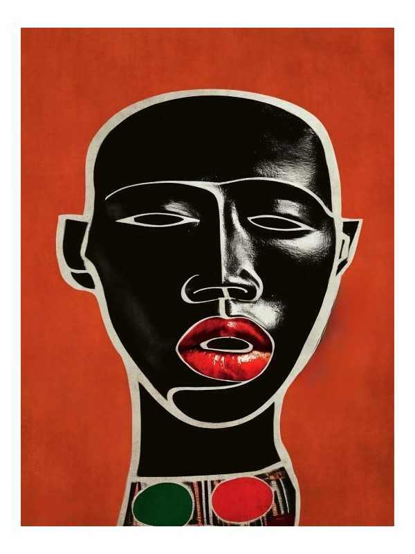 Affiche - Dutic - Accueil | Oueso - Art Afro Contemporain