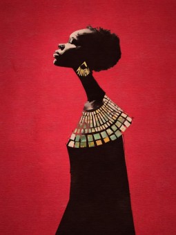 Poster - Xali - Accueil | Oueso - Contemporary Afro Art