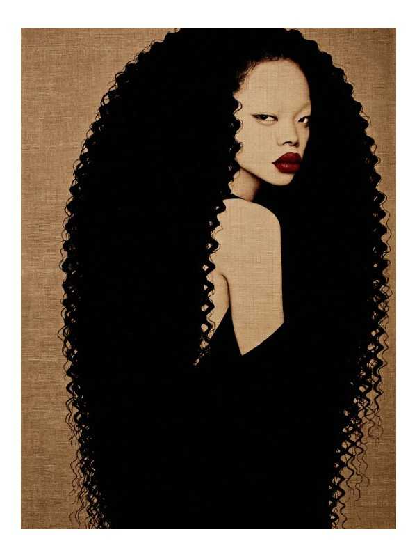 Affiche - Tomiyo - Accueil | Oueso - Art Afro Contemporain