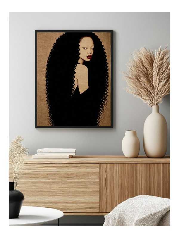 Affiche - Tomiyo - Accueil | Oueso - Art Afro Contemporain