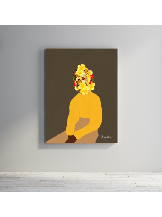 Plexiglas - Sun flower (Beaux art)-Accueil-OUESO