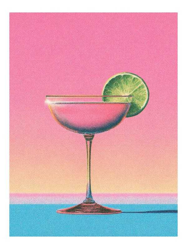 Poster - cocktail - Accueil | Oueso - Contemporary Afro Art