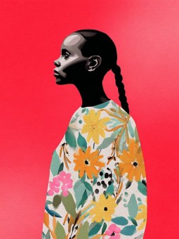 Affiche - Chama - Accueil | Oueso - Art Afro Contemporain