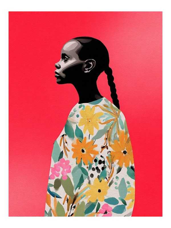 Affiche - Chama - Accueil | Oueso - Art Afro Contemporain