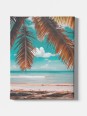 Canvas - Caribbean island