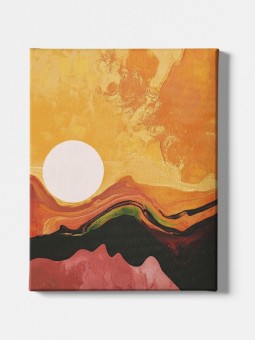 Canvas - Abstract flamme 01