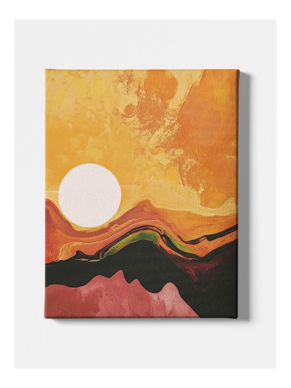 Canvas - Abstract flamme 01