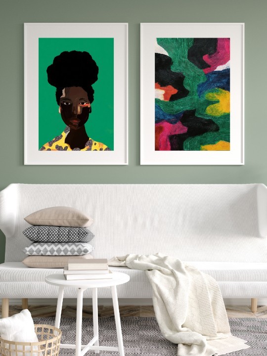 Lot de poster - Violette-Accueil-OUESO