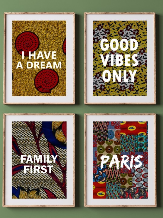 Set of posters - Daiki-Accueil-OUESO