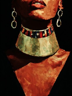 Poster - Queen woh - Accueil | Oueso - Contemporary Afro Art